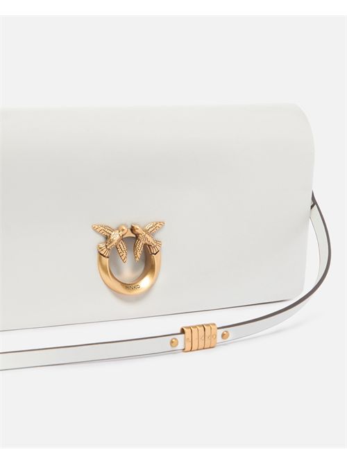 Pochette a tracolla media Love Bag Click Soft Horizontal in pelle PINKO | 106022A0QO/Z15Q